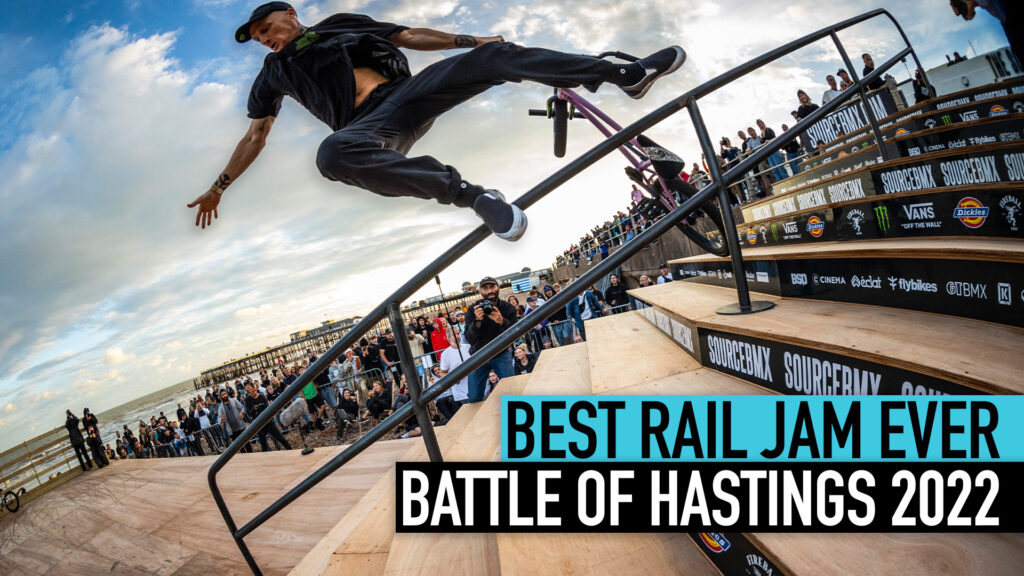 BATTLE OF HASTINGS 2022 BEACH RAIL JAM Our BMX